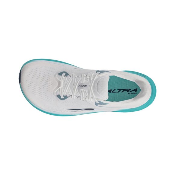 ALTRA Women's Torin 8 Zero Drop Road Running Shoe - White/Green - Picture 2 of 5
